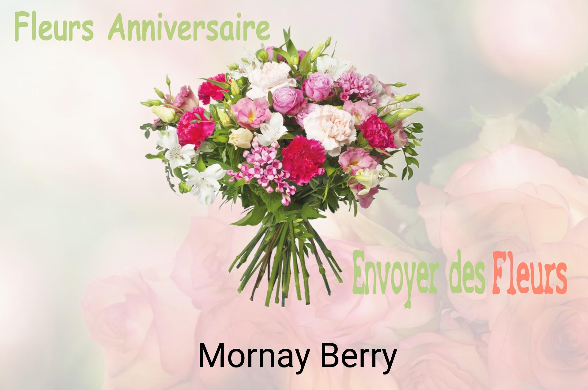 Bouquet de fleurs d’anniversaire livré à Mornay-Berry
