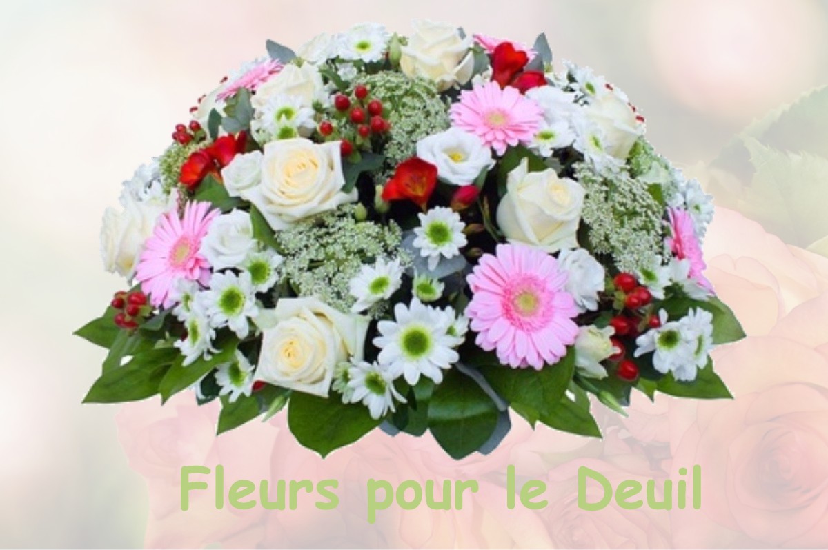 fleurs deuil MORNAY-BERRY